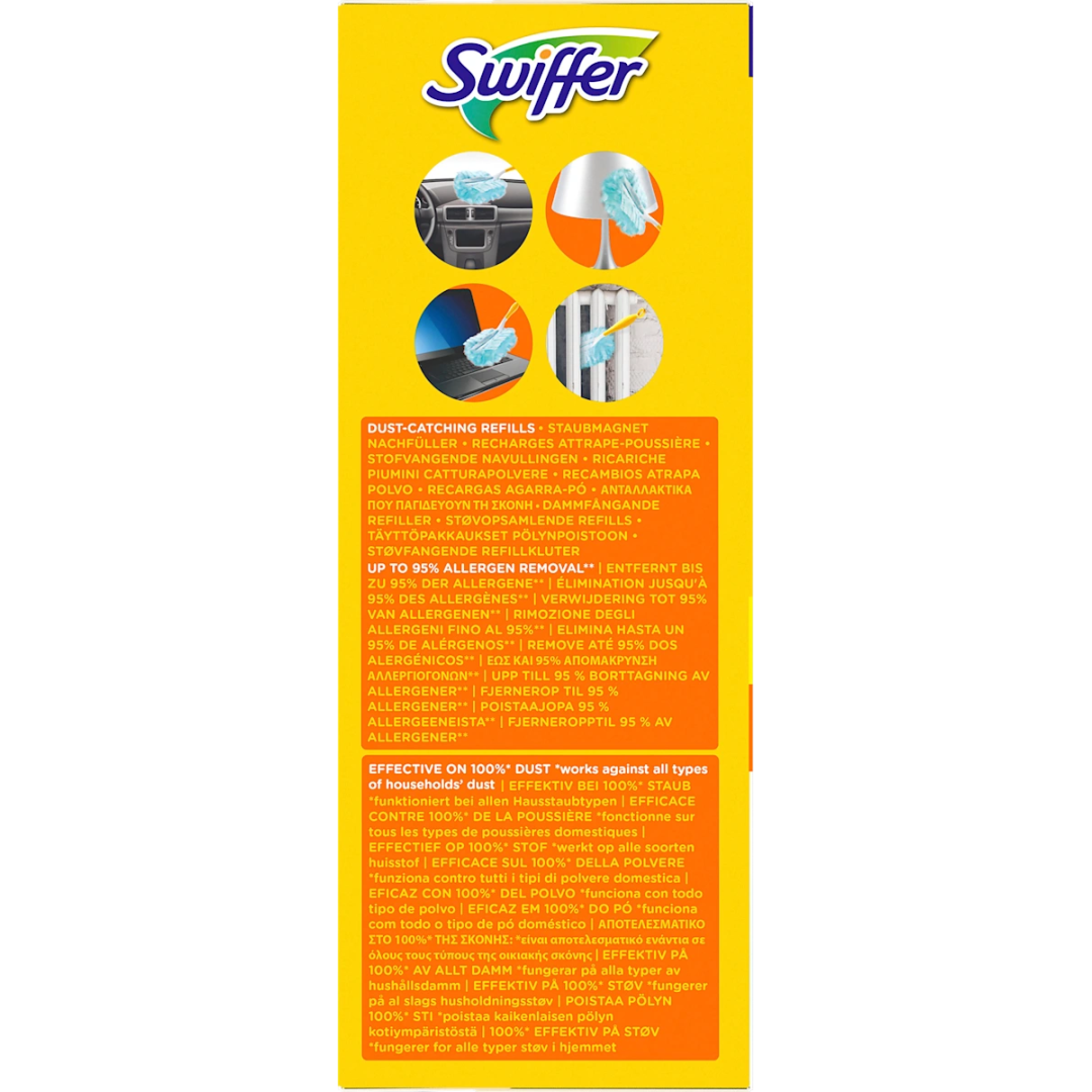 ЗАПАСКА до піпідастру, магніту від пилу Swiffer з ароматом Febreze, 9 шт