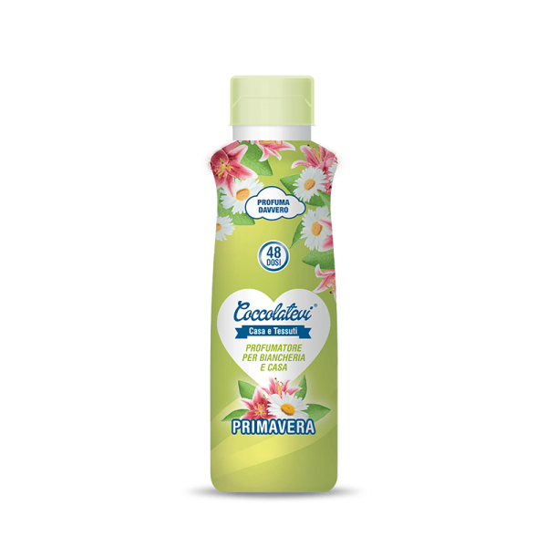 Кондиціонер для прання та миття підлог і твердих поверхонь Coccolatevi PROFUMA BUCATO PAVIM 300 PRIMAVERA (48 прань), 300 мл