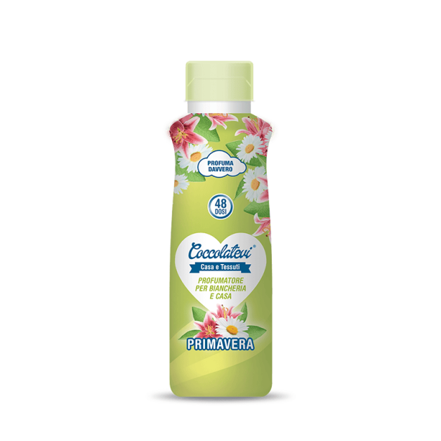 Кондиціонер для прання та миття підлог і твердих поверхонь Coccolatevi PROFUMA BUCATO PAVIM 300 PRIMAVERA (48 прань), 300 мл