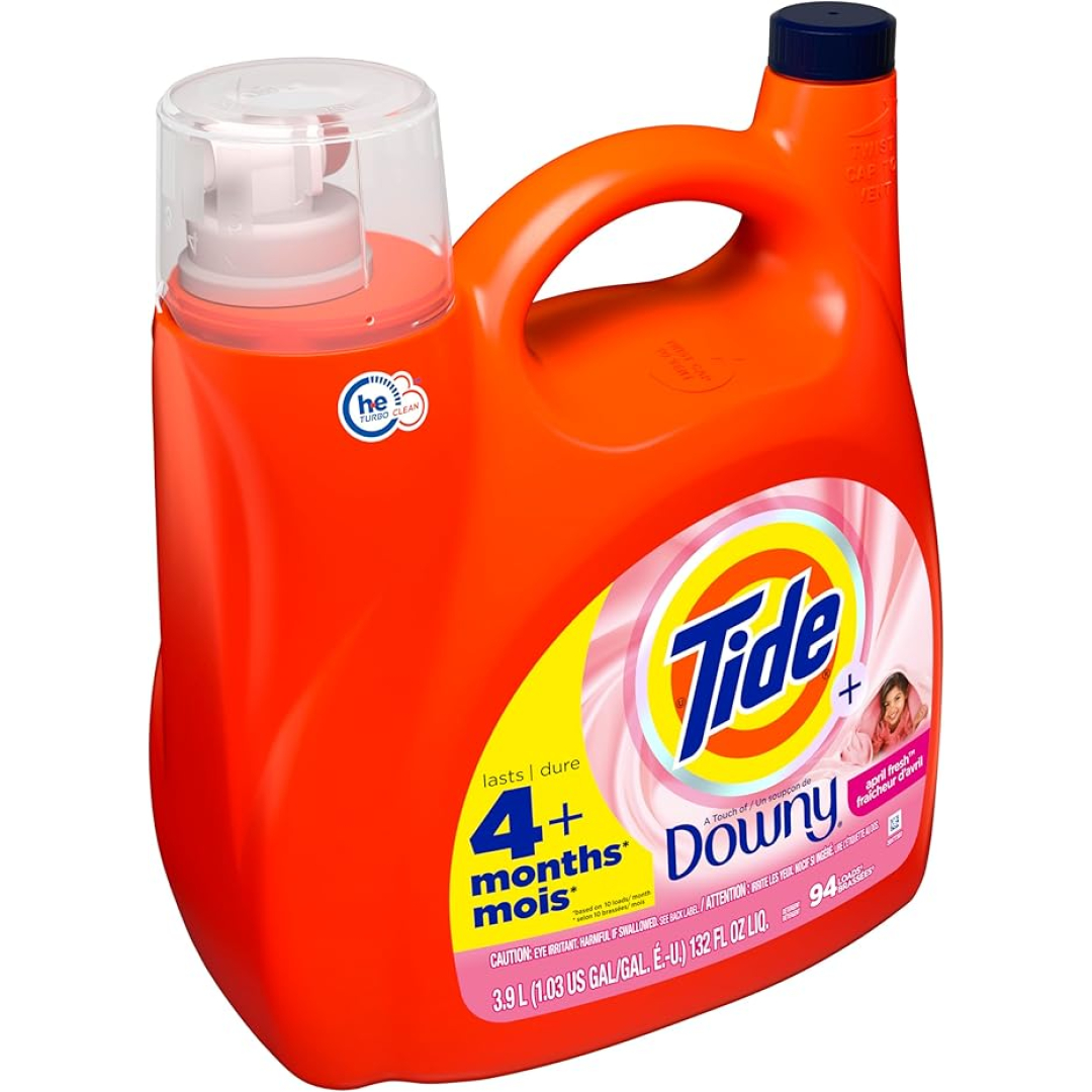 Гель для прання Tide Touch of Downy April Fresh, HE Compatible (94 прання), 3,9 л
