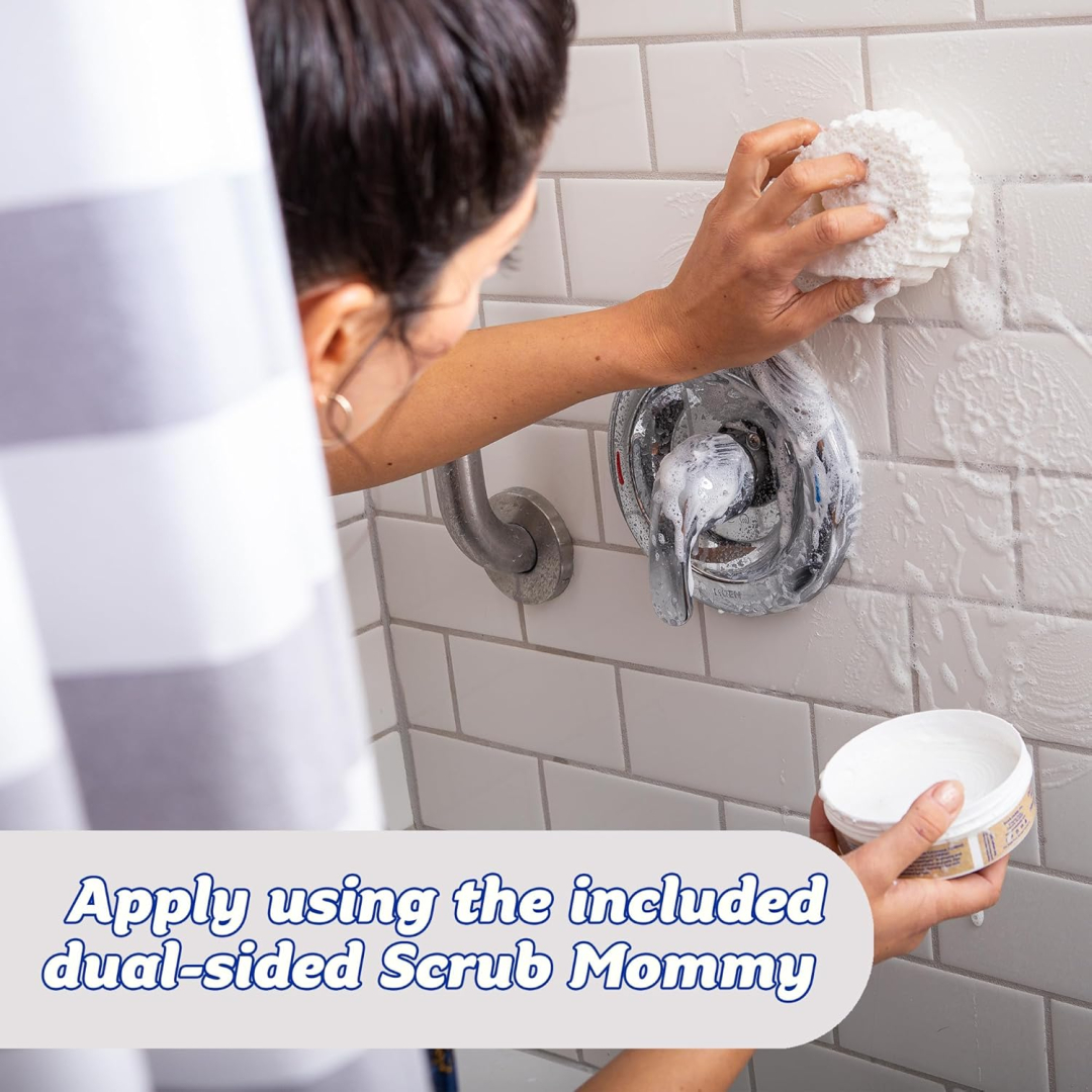 Універсальная паста для чищення + губка Scrub Daddy Power Paste + Scrub mommy, 250 г
