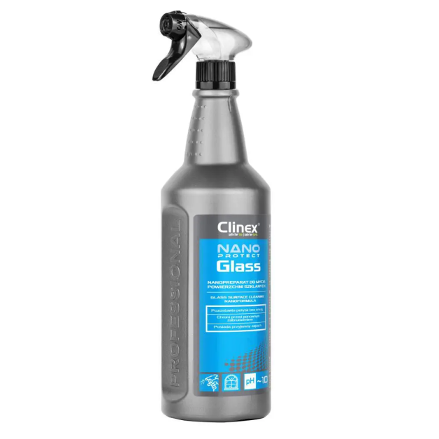 Засіб для очищення скляних поверхонь Clinex Nano Protect Glass, 1 л