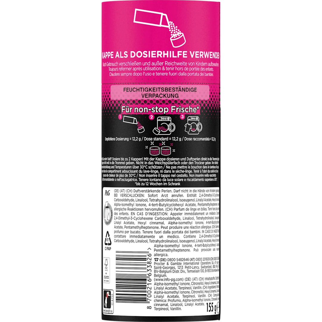 Гранульований кондиціонер квіткова свіжість Lenor Fresh Sensations, 155 г