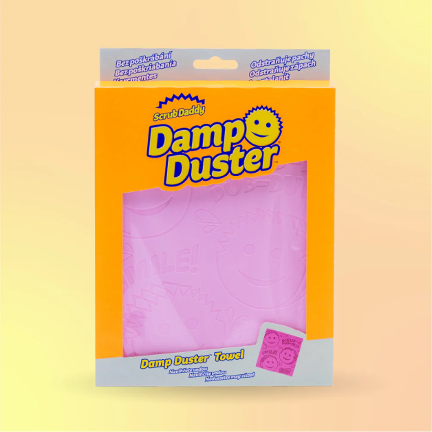 Серветка для прибирання пилу Scrub Daddy Damp Duster Towel pink, рожева, 1 шт