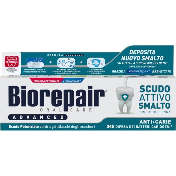 Зубна паста BioRepair PRO Досконалий захист, 75 мл