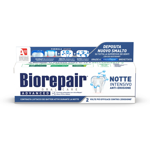 Зубна паста BioRepair Інтенсивне нічне відновлення, 75 мл