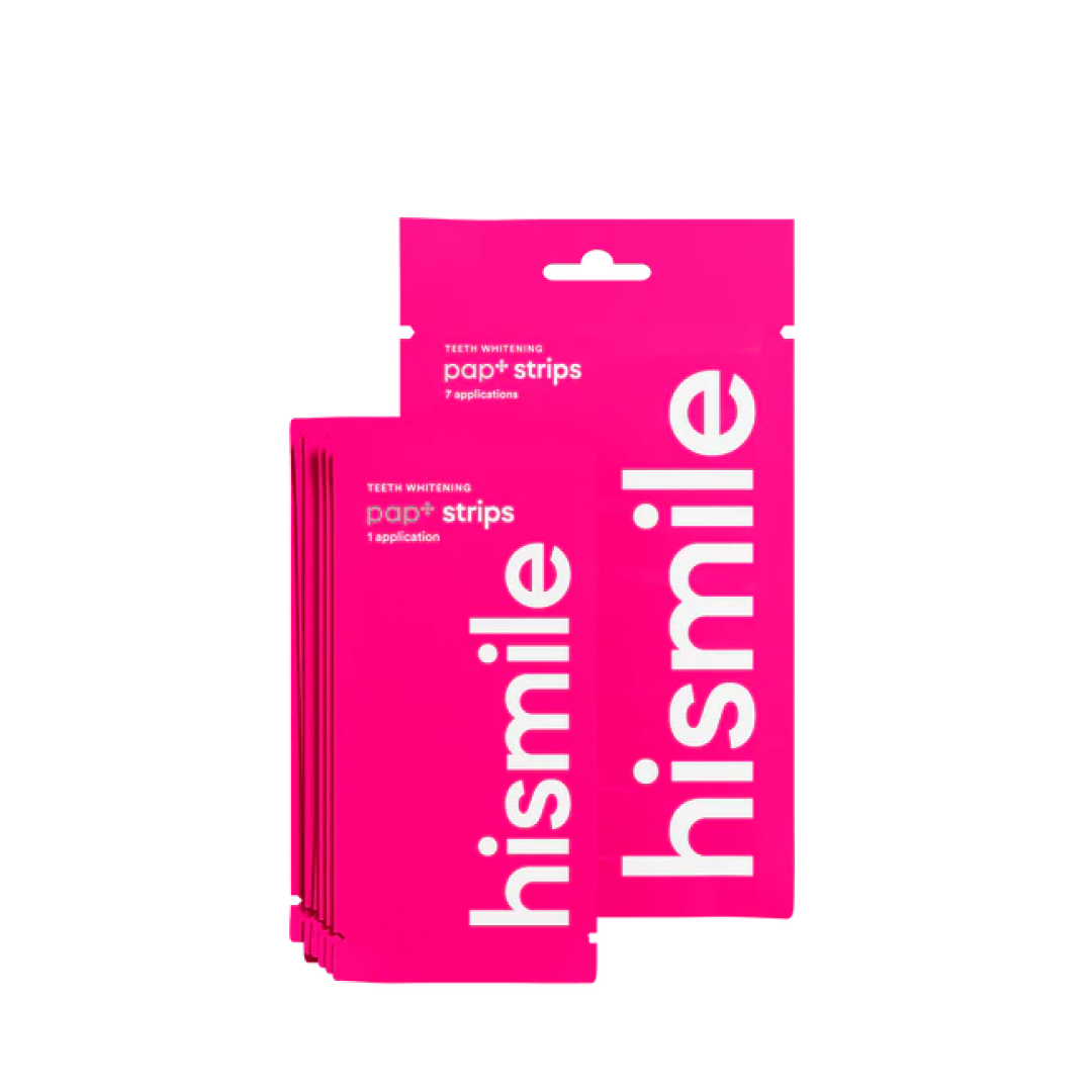 Смужки для відбілювання зубів HISMILE PAP+ Whitening Strips (7 застосувань), 1 шт