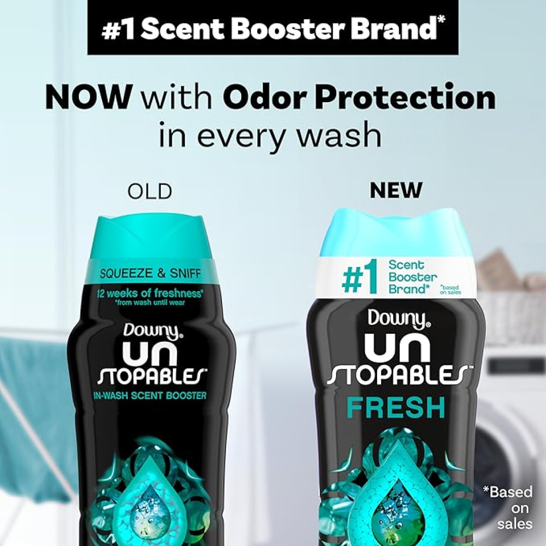 Гранульований кондиціонер Downy Unstopables In Wash Scent Booster Beads, Fresh Scent (США), 680 г