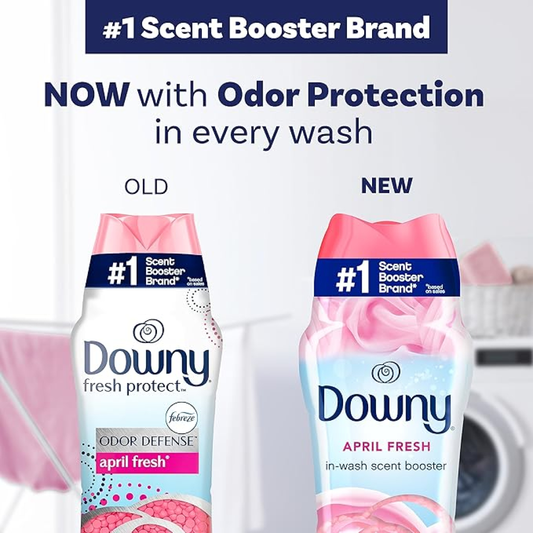 Гранульований кондиціонер Downy In-Wash Laundry Scent Booster Beads, Downy Scent Booster Beads April Fresh (США), 680 г
