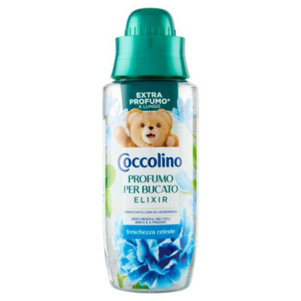 Кондиціонер для прання Coccolino Profumo per Bucato Elixir Freschezza Celeste, 342 мл