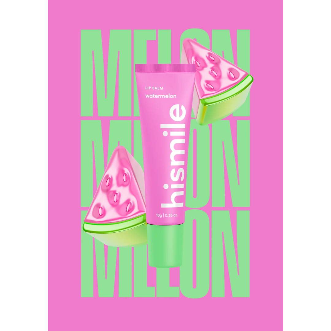 Бальзам для губ кавун HISMILE Watermelon Lip Balm 10 г, 1 шт
