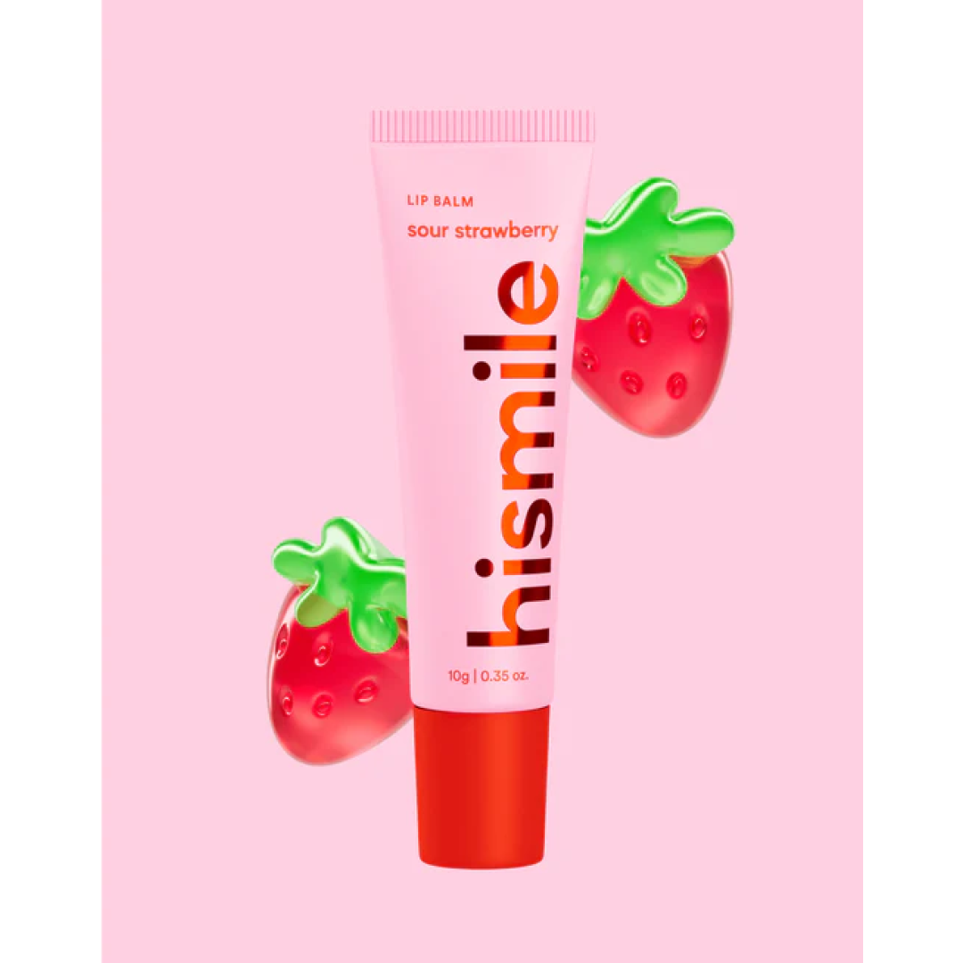 Бальзам для губ полуниця HISMILE Sour Strawberry Lip Balm 10 г, 1 шт