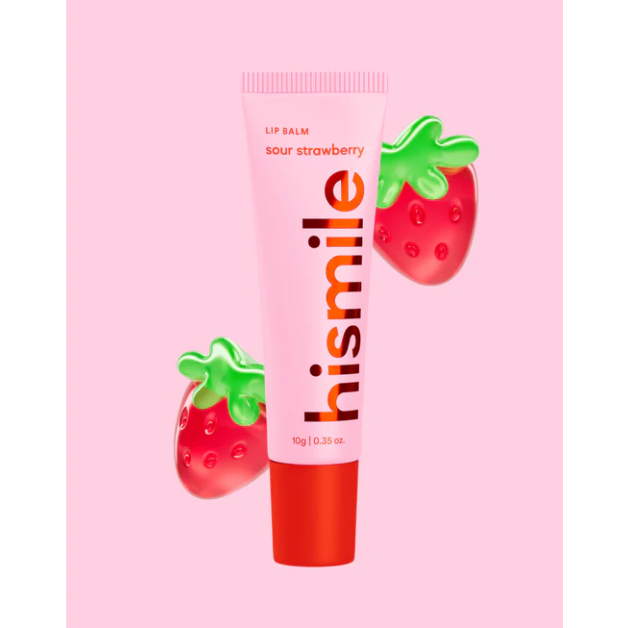 Бальзам для губ полуниця HISMILE Sour Strawberry Lip Balm 10 г, 1 шт