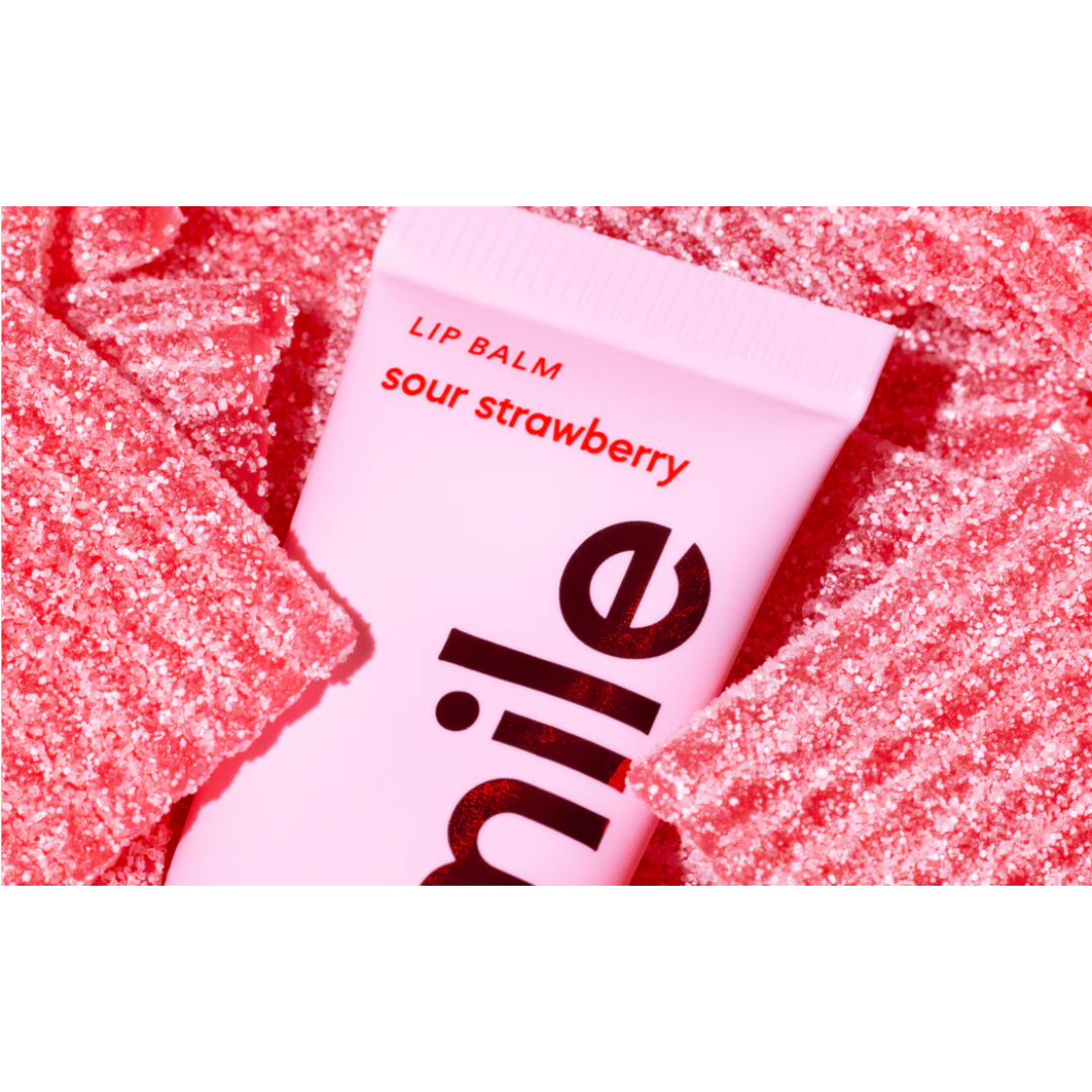 Бальзам для губ полуниця HISMILE Sour Strawberry Lip Balm 10 г, 1 шт