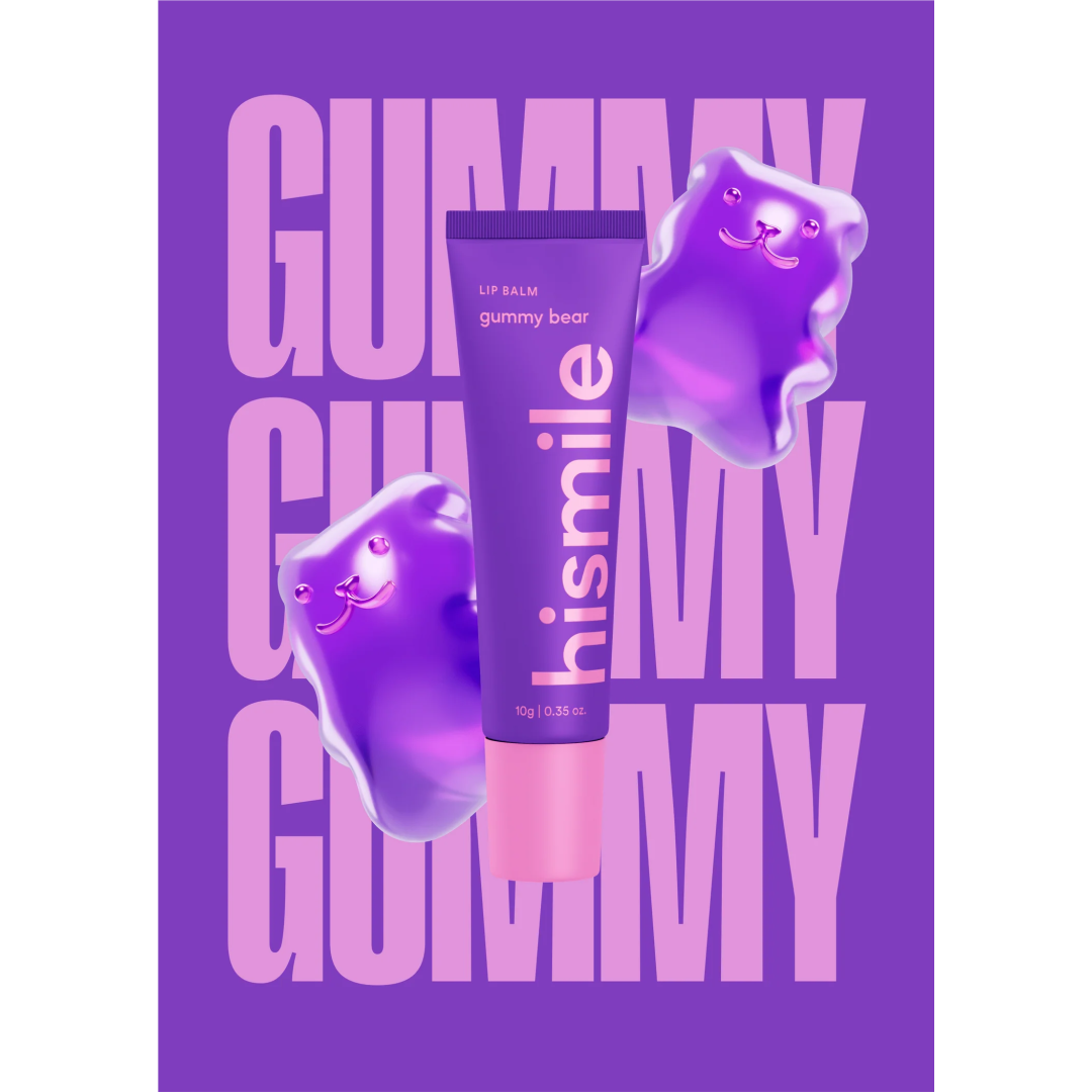 Бальзам для губ желейні ведмедики HISMILE Gummy Bear Lip Balm 10 г, 1 шт