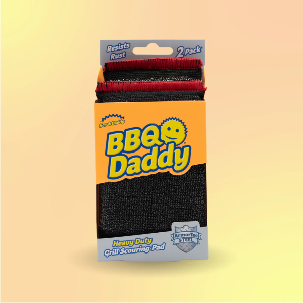 Надміцна губка для чищення Scrub Daddy BBQ Scour daddy Steel 2 ШТ, 1 уп
