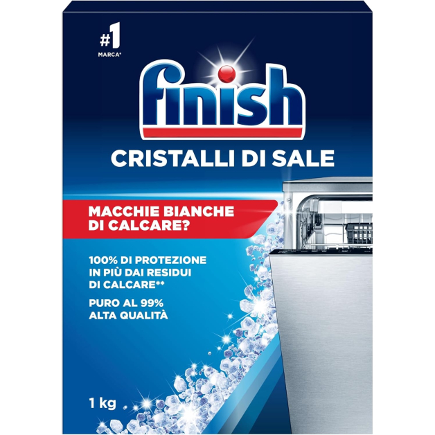 Сіль для посудомийних машин finish, 1 кг