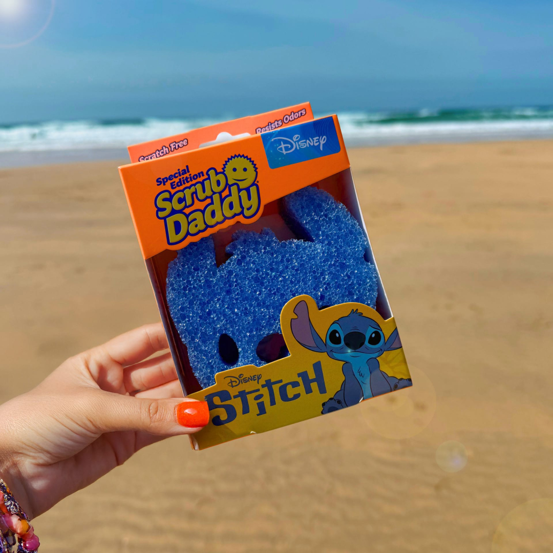 Губка для чищення скрабер Стіч Disney Stitch Scrub Daddy, 1 шт