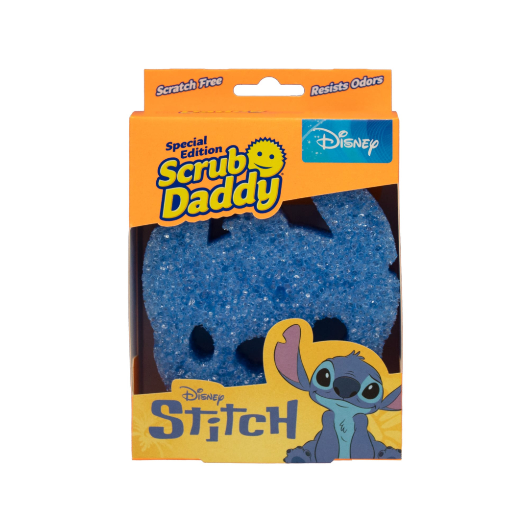 Губка для чищення скрабер Стіч Disney Stitch Scrub Daddy, 1 шт
