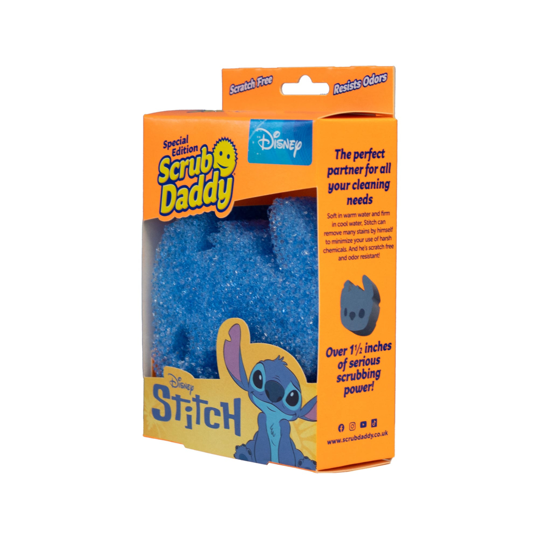 Губка для чищення скрабер Стіч Disney Stitch Scrub Daddy, 1 шт