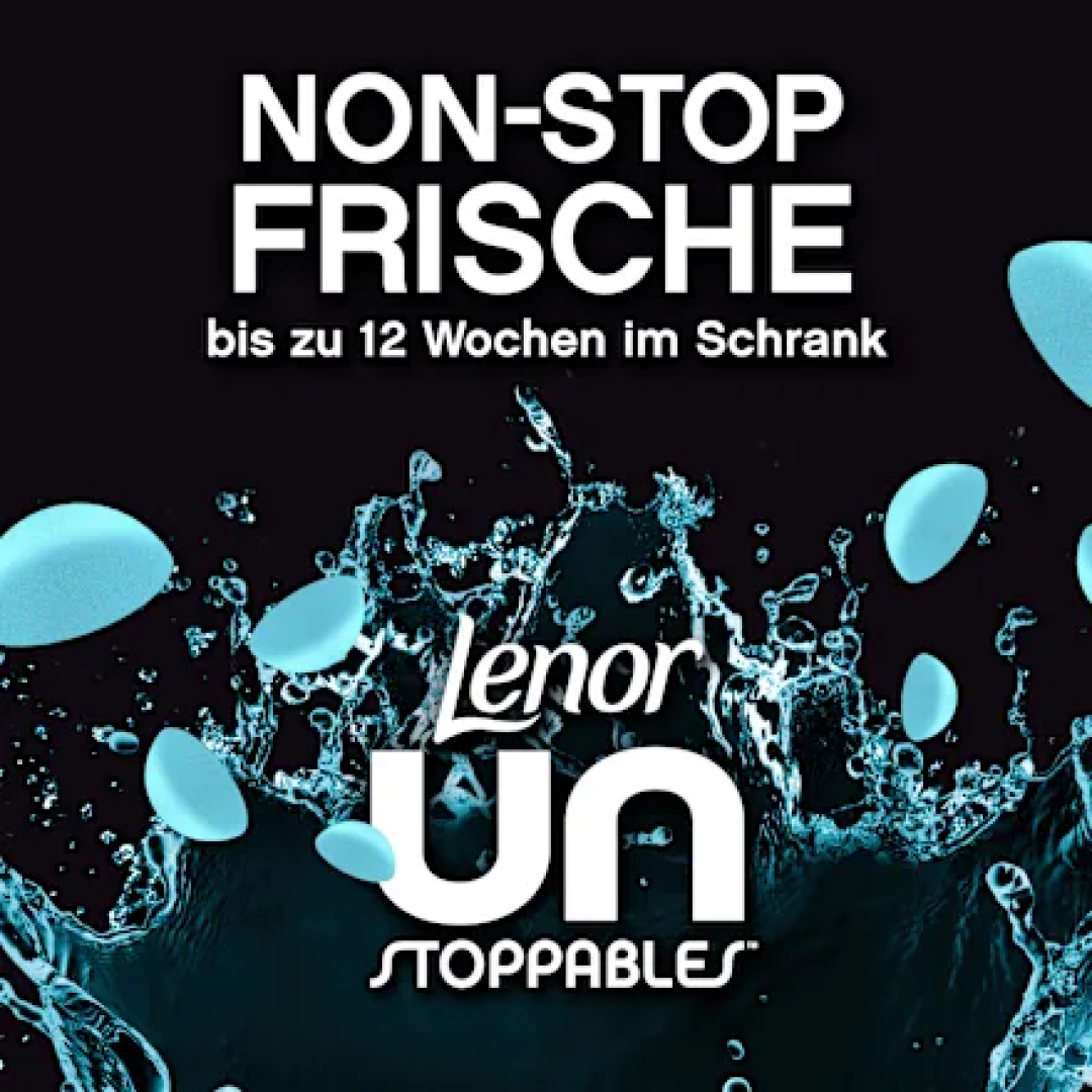 Гранульований кондиціонер свіжість Lenor Unstoppables Fresh, 155 г