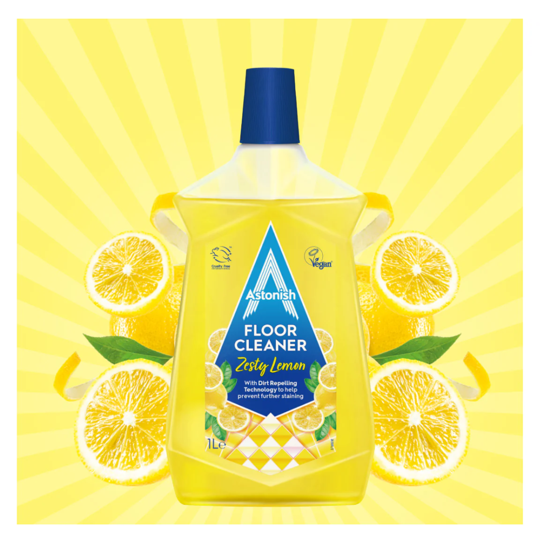 Засіб для миття підлоги Astonish Floor Cleaner Zesty Lemon, 1 л