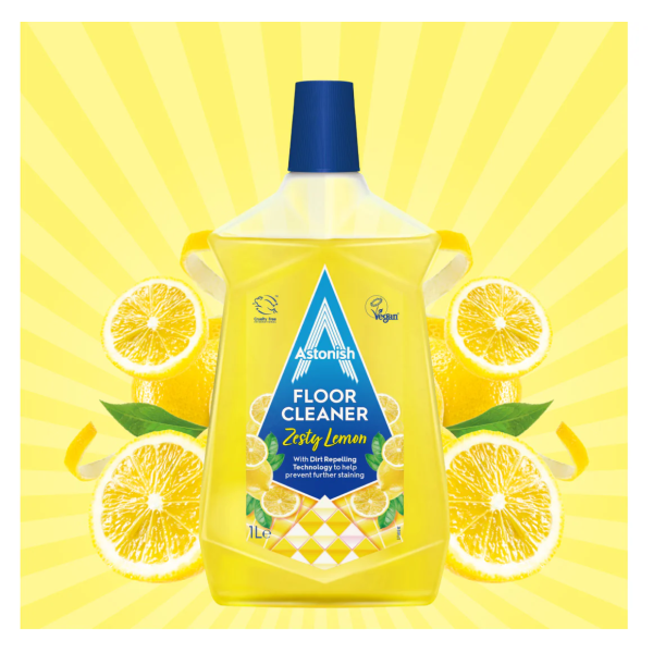 Засіб для миття підлоги Astonish Floor Cleaner Zesty Lemon, 1 л
