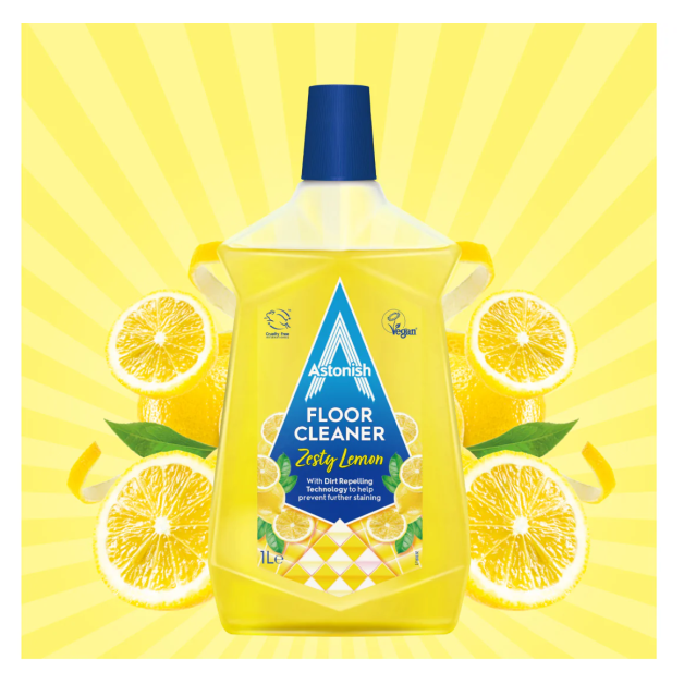 Засіб для миття підлоги Astonish Floor Cleaner Zesty Lemon, 1 л