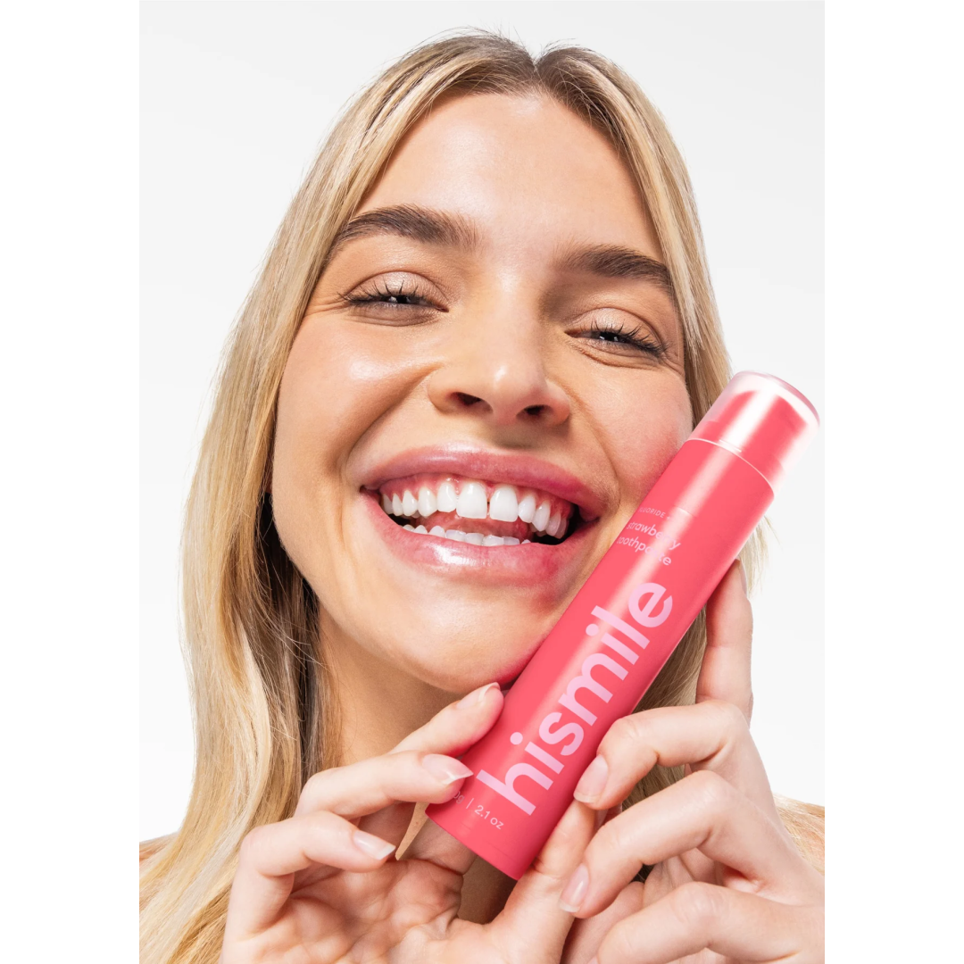 Зубна паста Hismile полуниця Strawberry Toothpaste, 60 г