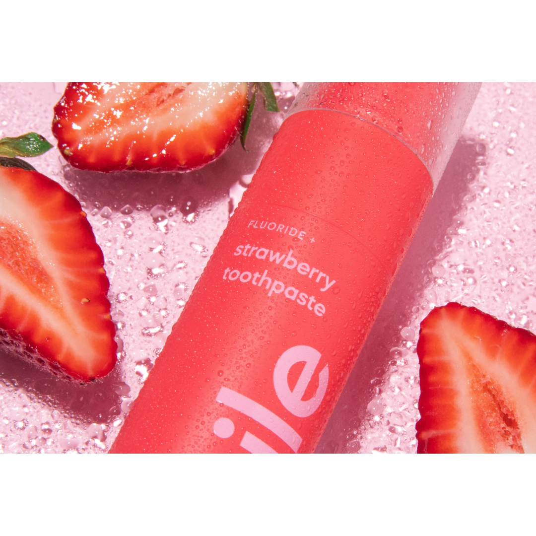 Зубна паста Hismile полуниця Strawberry Toothpaste, 60 г