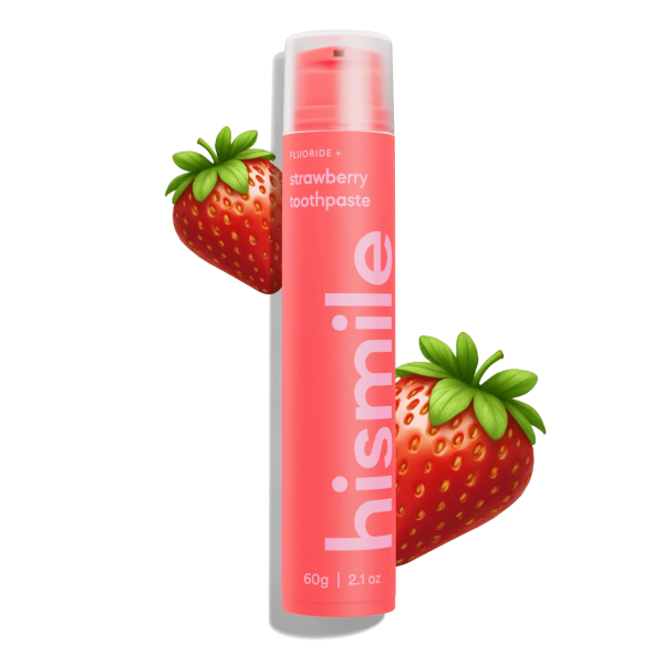 Зубна паста Hismile полуниця Strawberry Toothpaste, 60 г