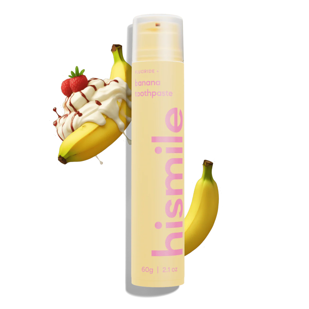 Зубна паста Hismile банан Banana Toothpaste, 60 г