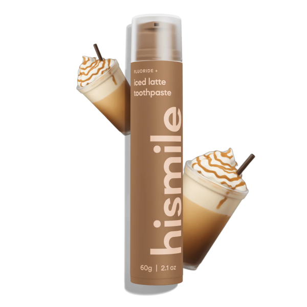 Зубна паста Hismile холодний лате Iced Latte Toothpaste, 60 г