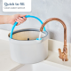 Швабра Minky Opti-Clean Spin Mop набір відро + швабра, 1 шт