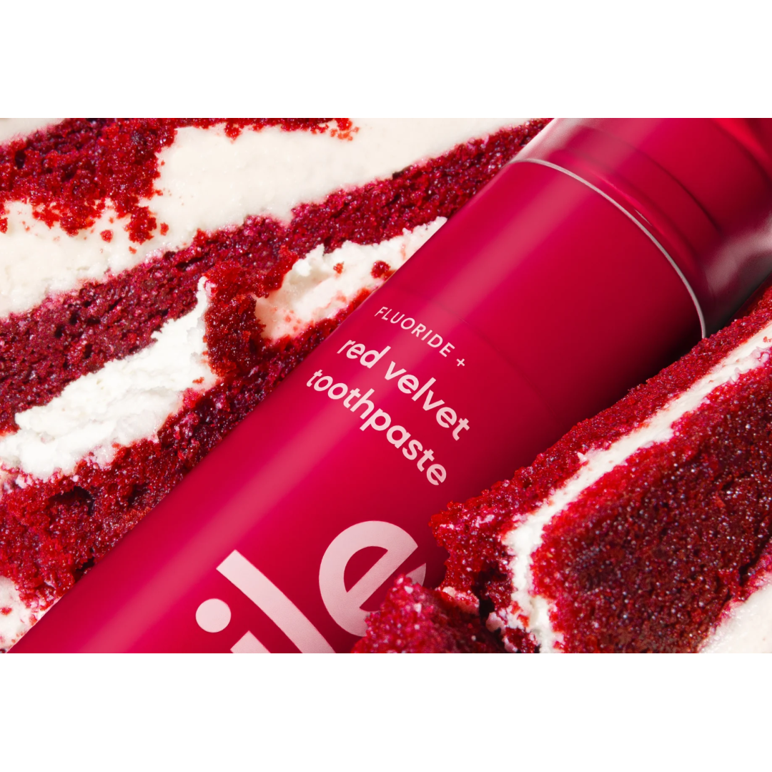 Зубна паста Hismile торт червоний оксамит Red velvet Toothpaste, 60 г