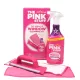 Набір для миття вікон The Pink Stuff Window Cleaning Kit (2 мікрофібри + тримач + рідина)
