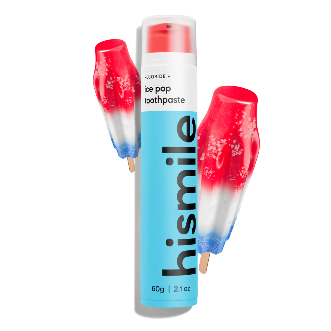 Зубна паста Hismile фруктове морозиво Ice pop Toothpaste, 60 г