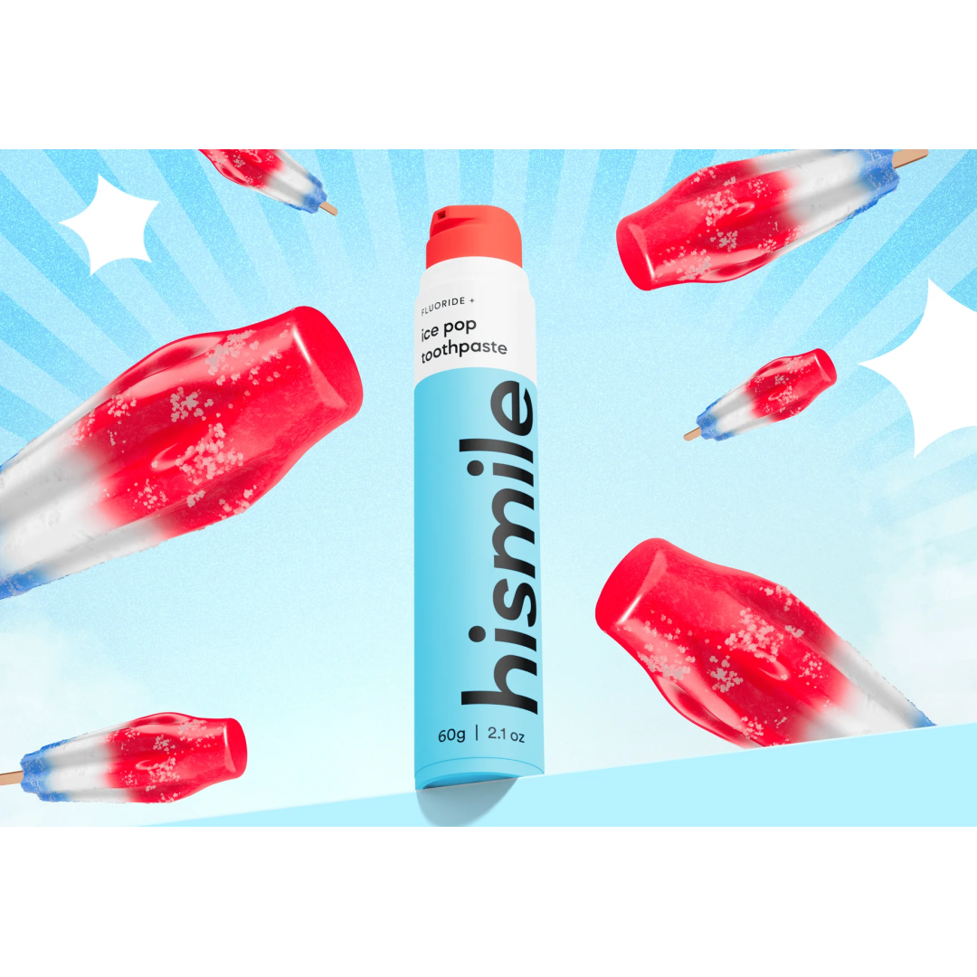 Зубна паста Hismile фруктове морозиво Ice pop Toothpaste, 60 г