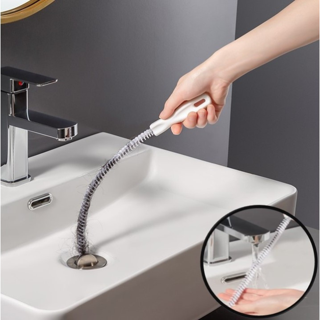Щітка для видалення волосся зі зливних отворів Cleaning Brush 35 см