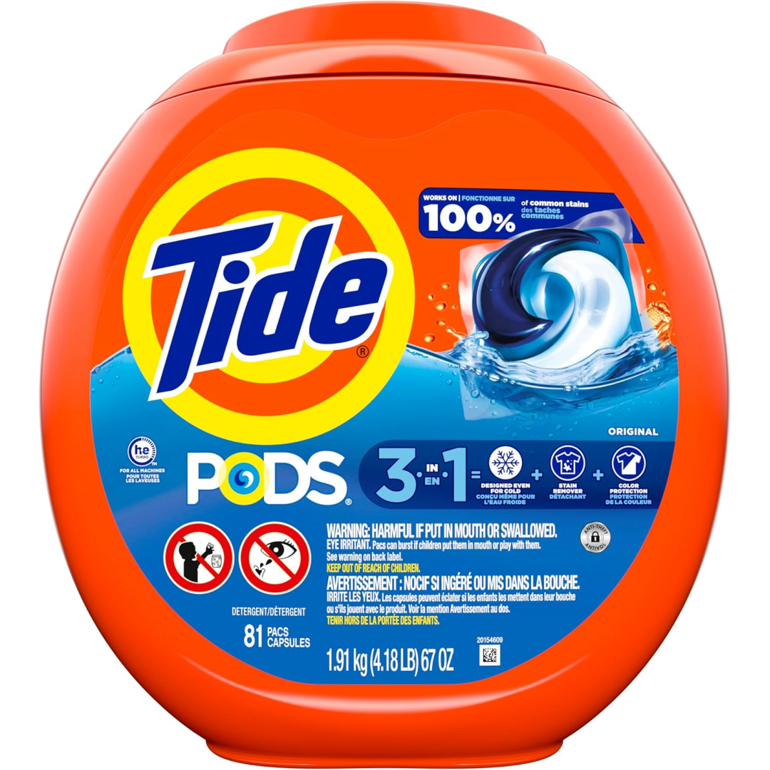 Капсули для прання Tide pods 81 шт
