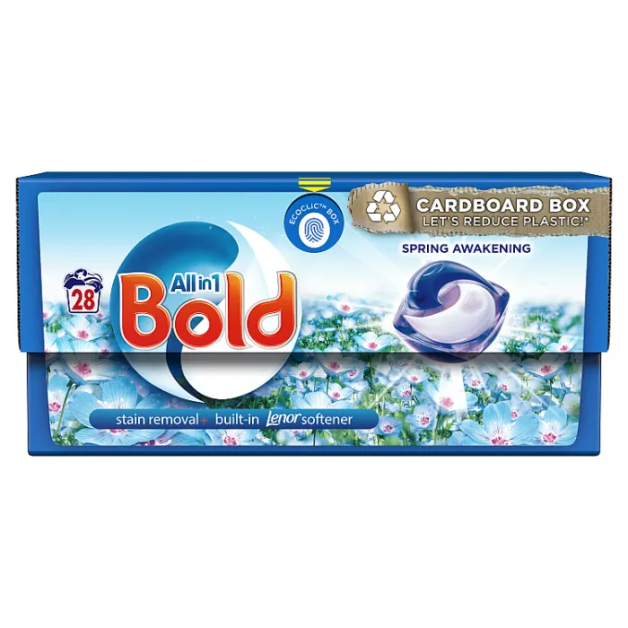 Капсули для прання Bold All-in-1 PODS весняне пробудження 28 шт