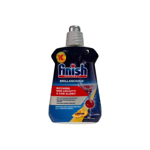 Ополіскувач для посудомийних машин FINISH BRILLASCIUGA LEMON 250 мл