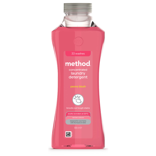 Гель для прання концентрат METHOD Concentrated Laundry Detergent - Peony Blush, 990 мл