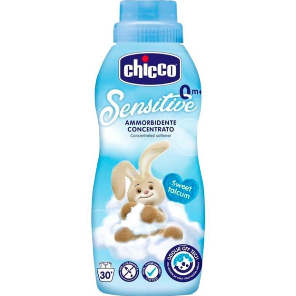 Ополіскувач для прання дитячого одягу Chicco Sweet Talcum, 750 мл
