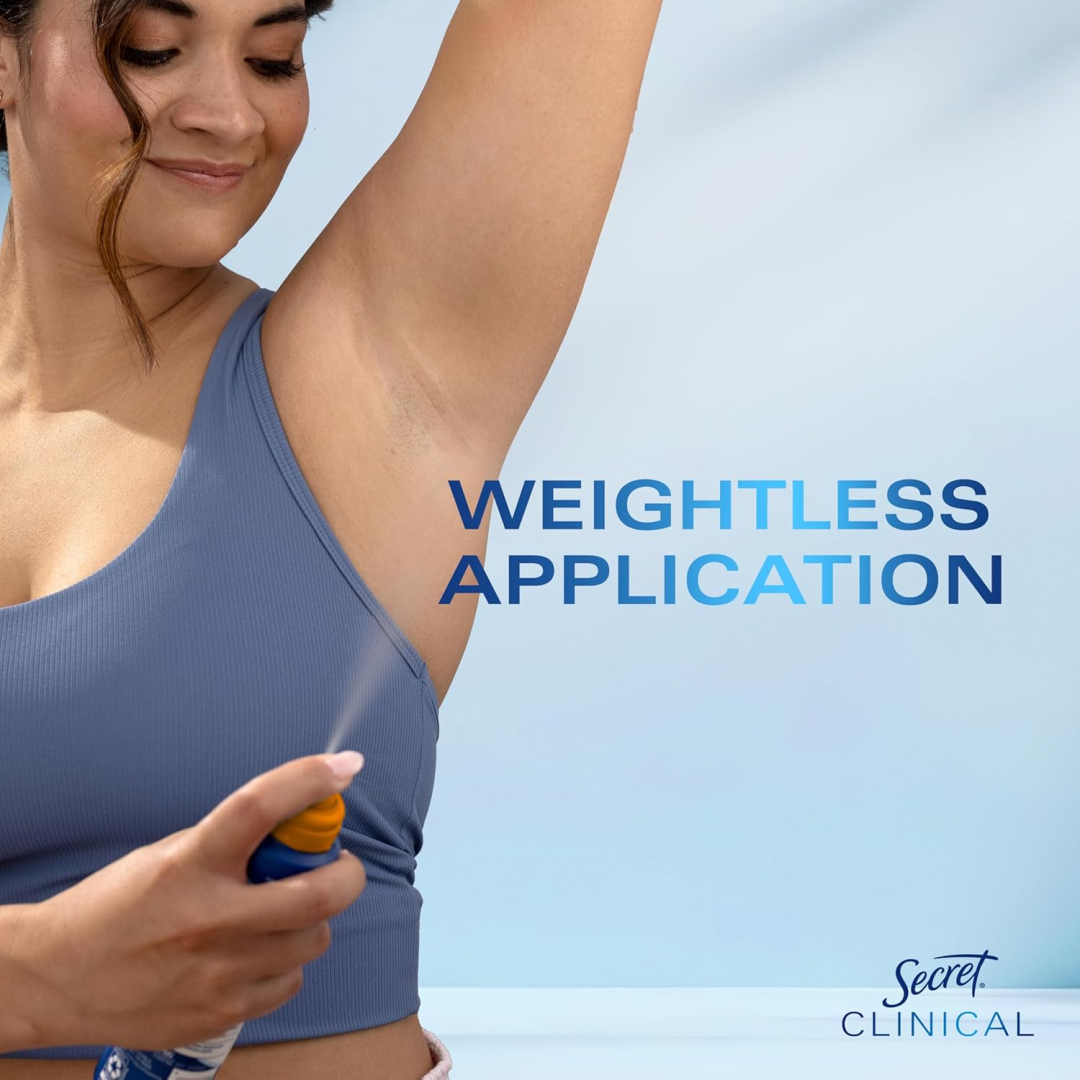 Дезодорант-антиперспірант для жінок Secret Clinical Strength Dry Spray Antiperspirant, 107 г