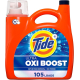 Гель для прання Tide Ultra Oxi Boost Liquid Laundry Detergent, (105 прань) 4,37 л