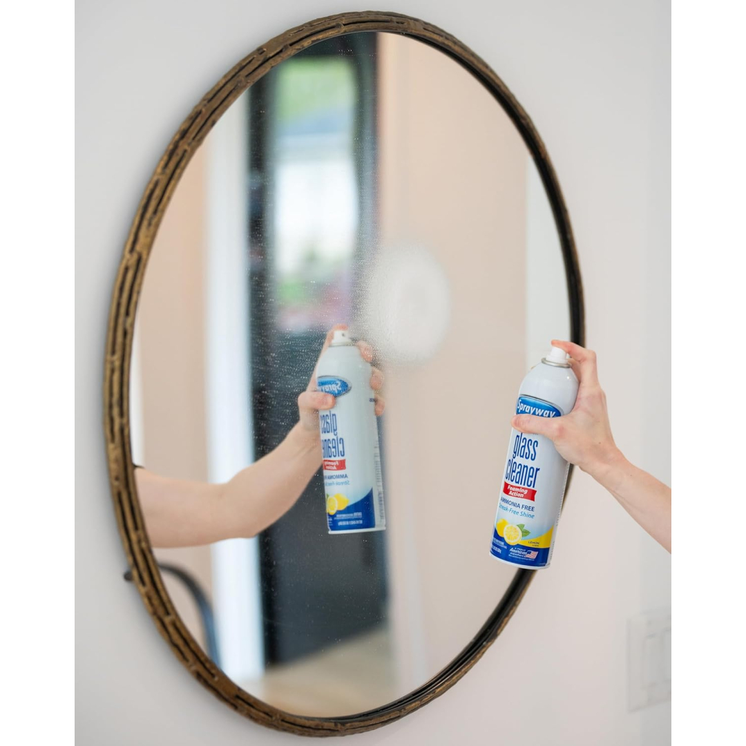 Піна для миття вікон та скляних поверхонь Sprayway Glass Cleaner Lemon Scent Foaming Aerosol Spray, 539 г