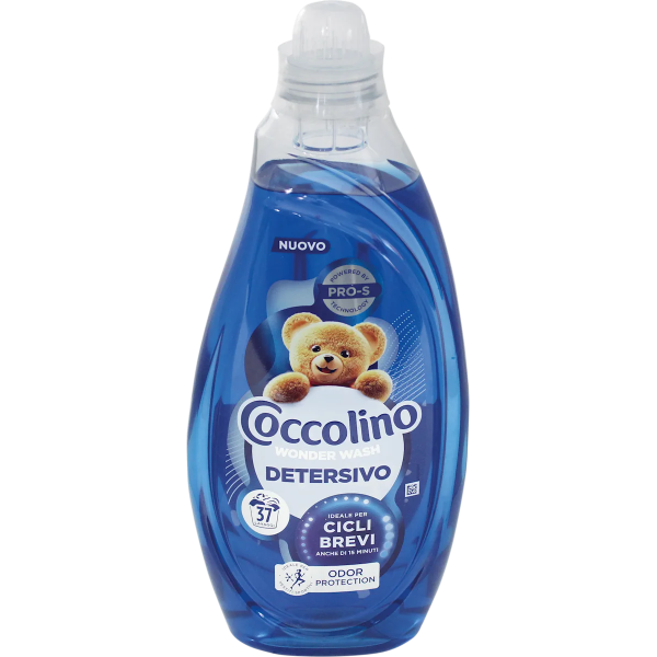 Гель для прання для спортивного одягу Coccolino Detersivo lavatrice Wonder Wash Odor Protection (37 прань), 1,48 л