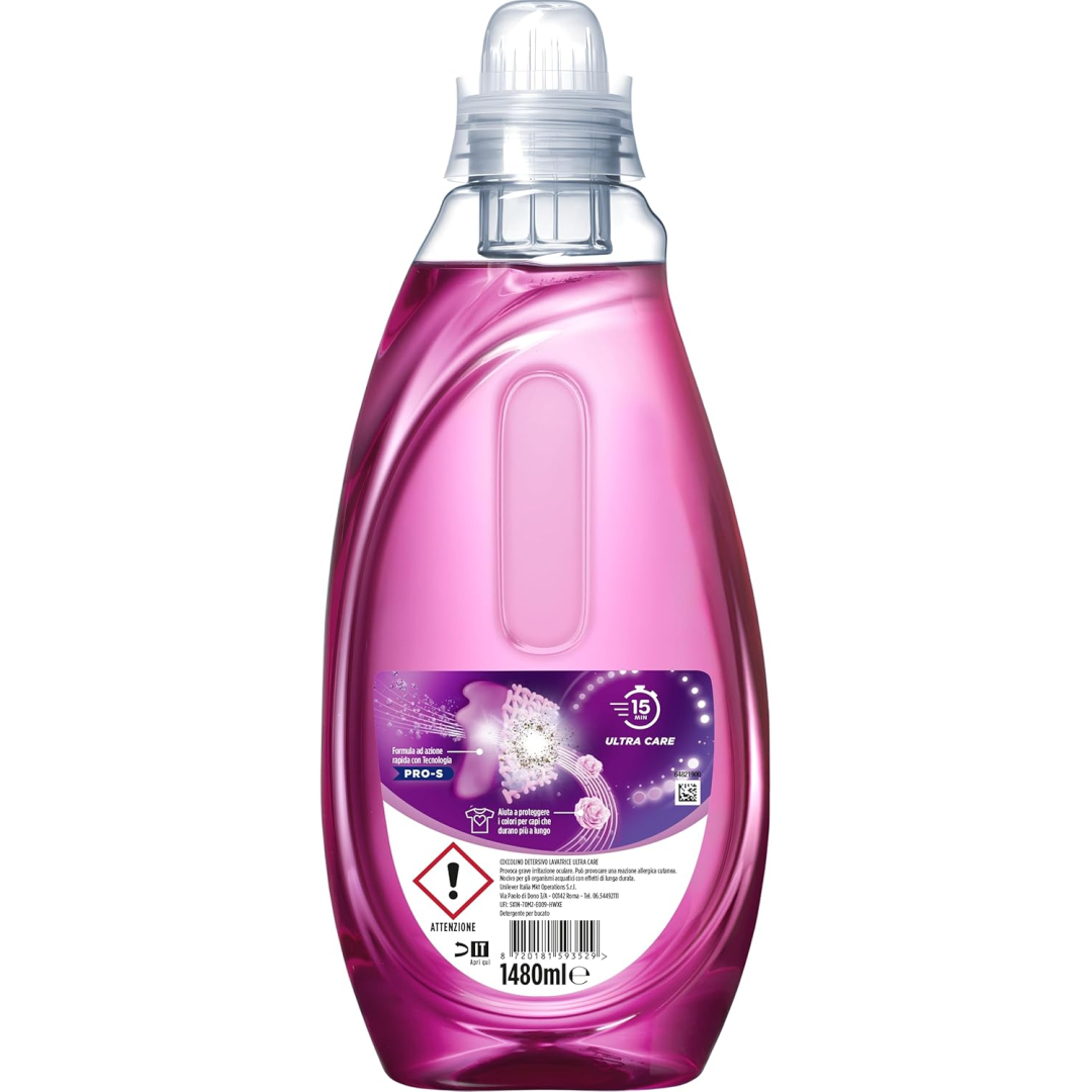Гель для прання кольорового Coccolino Wonder Wash Ultra Care (37 прань), 1,48 л