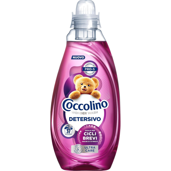 Гель для прання кольорового Coccolino Wonder Wash Ultra Care (37 прань), 1,48 л
